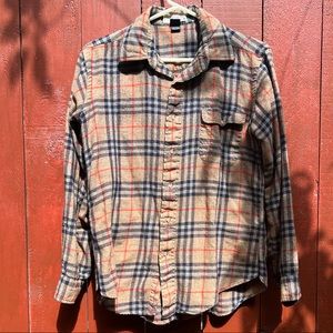 Vintage wool blend button-up made in the USA by Saks Fifth Avenue